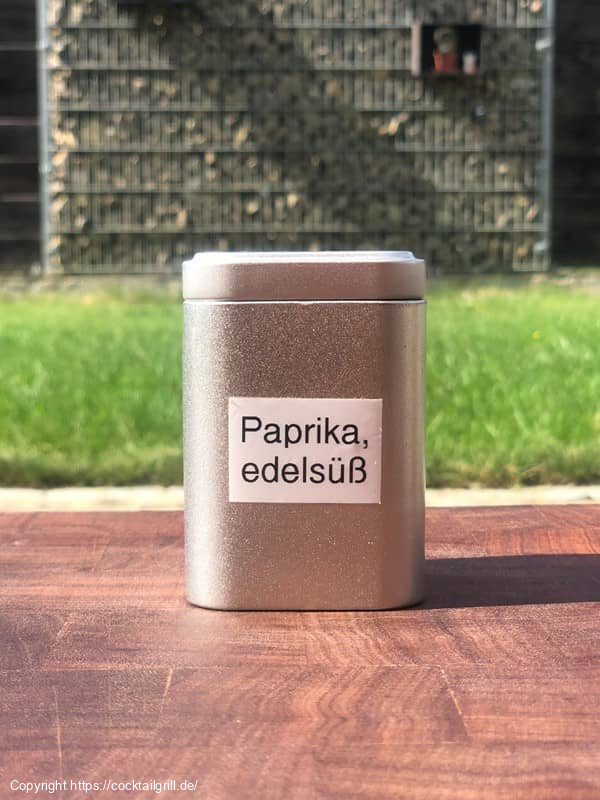 Paprikapulver edelsüß