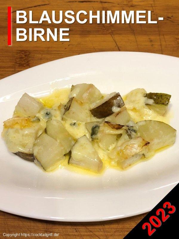 Blauschimmel-Birne