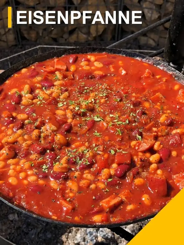 zu Gerichten aus der Eisenpfanne