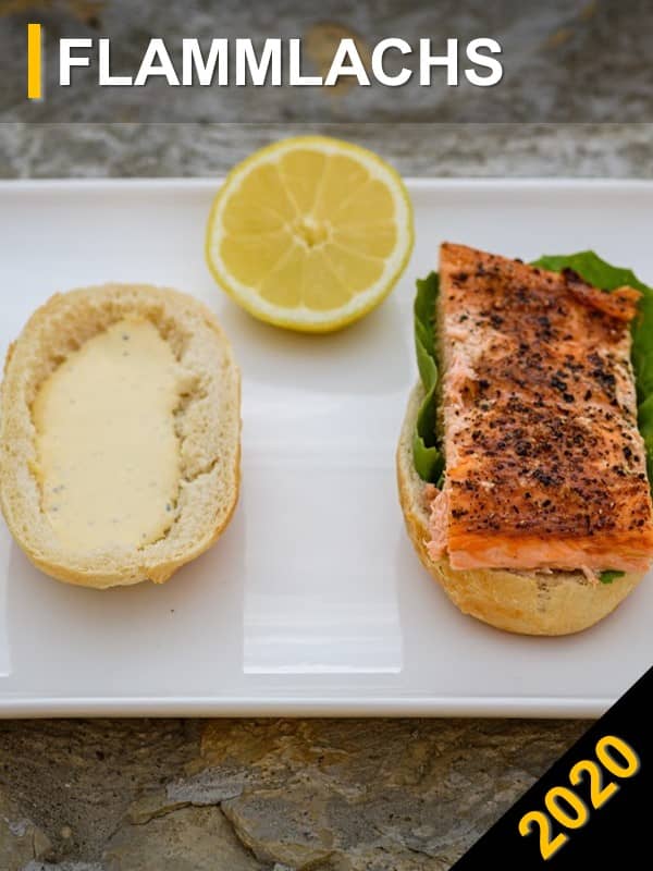 Zum Rezept Flammlachs