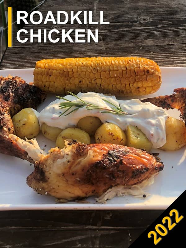 Zum Rezept Roadkill Chicken