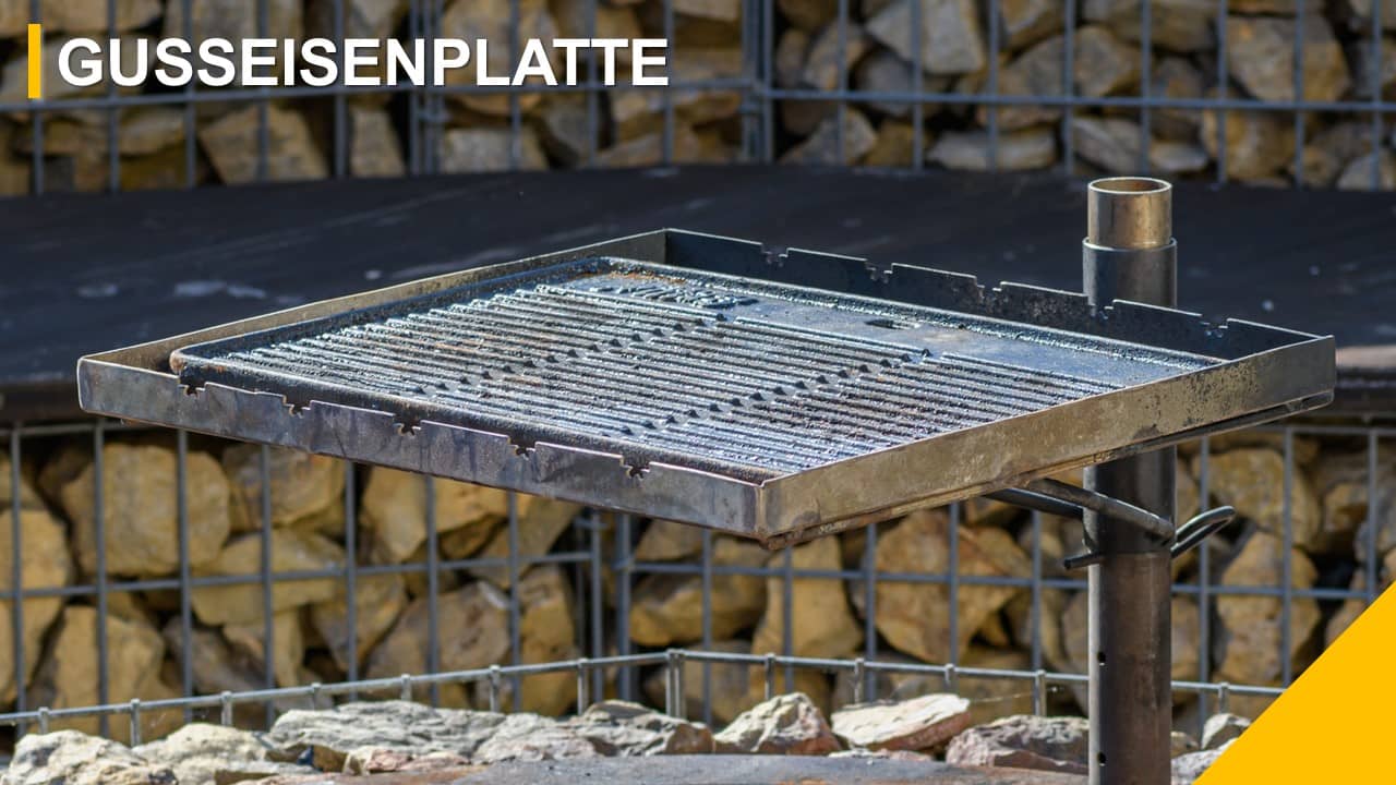 Gusseisenplatte