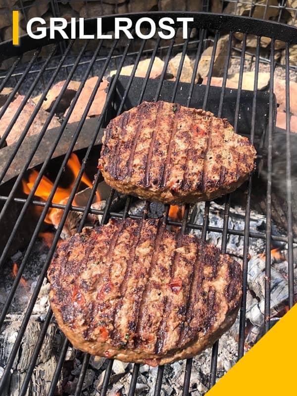 zu Gerichten vom Grillrost