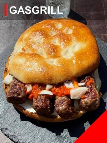 zu Gerichten vom Gasgrill