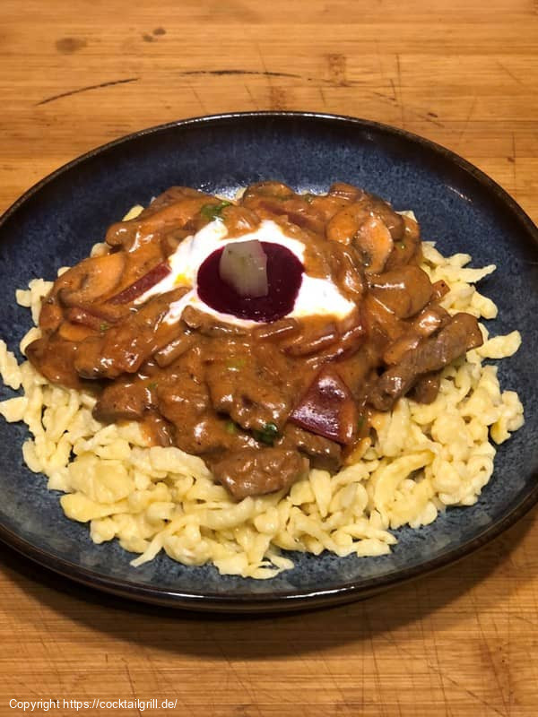 Bœuf Stroganoff