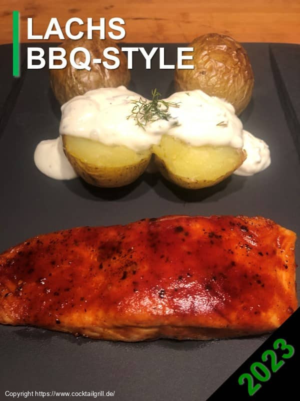 Lachs BBQ-Style