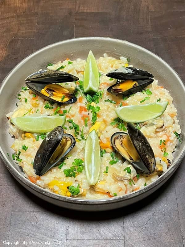 Mexilhão com Arroz