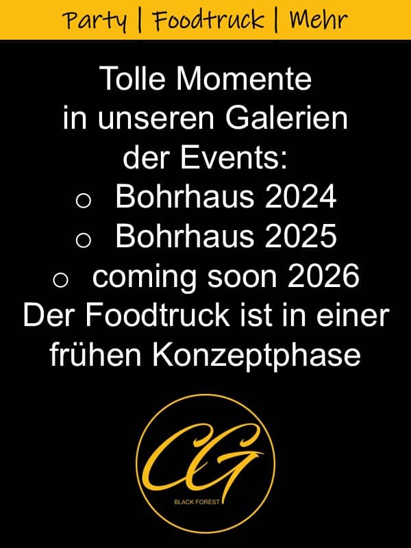 Party, Foodtruck, Mehr