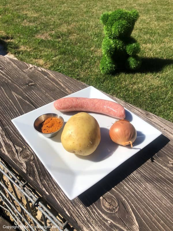 Bratwurstkartoffeln