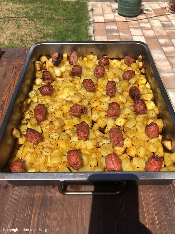 Bratwurstkartoffeln