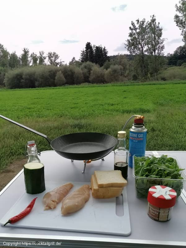 Hähnchen-Brot