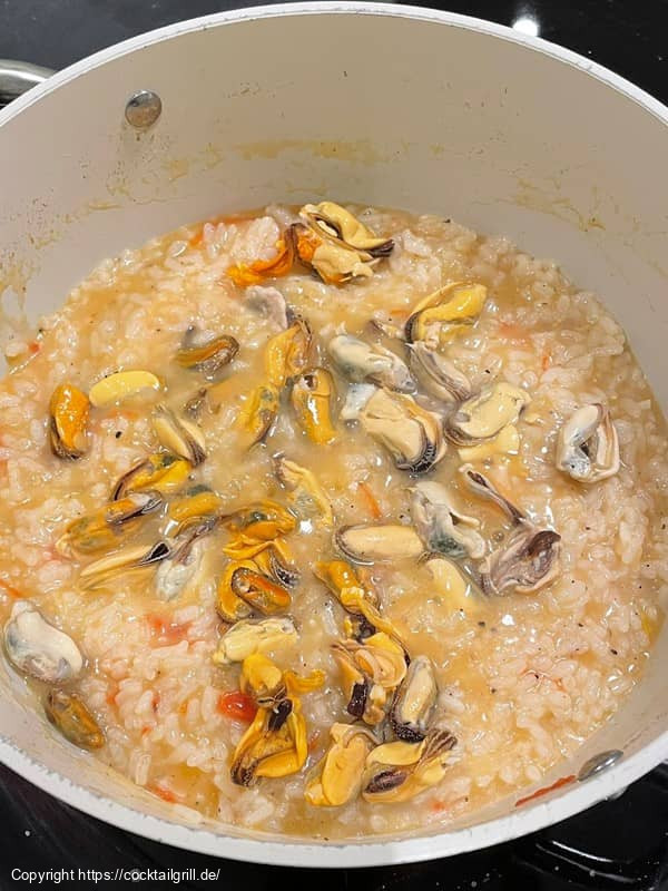 Mexilhão com Arroz