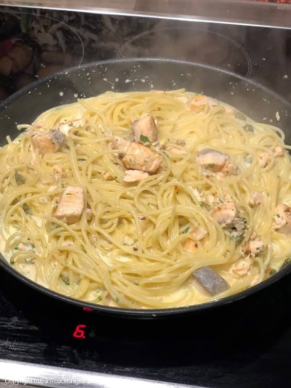 Spaghetti Salmone